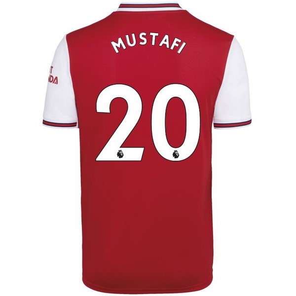 Camiseta Arsenal NO.20 Mustafi Primera equipo 2019-20 Rojo